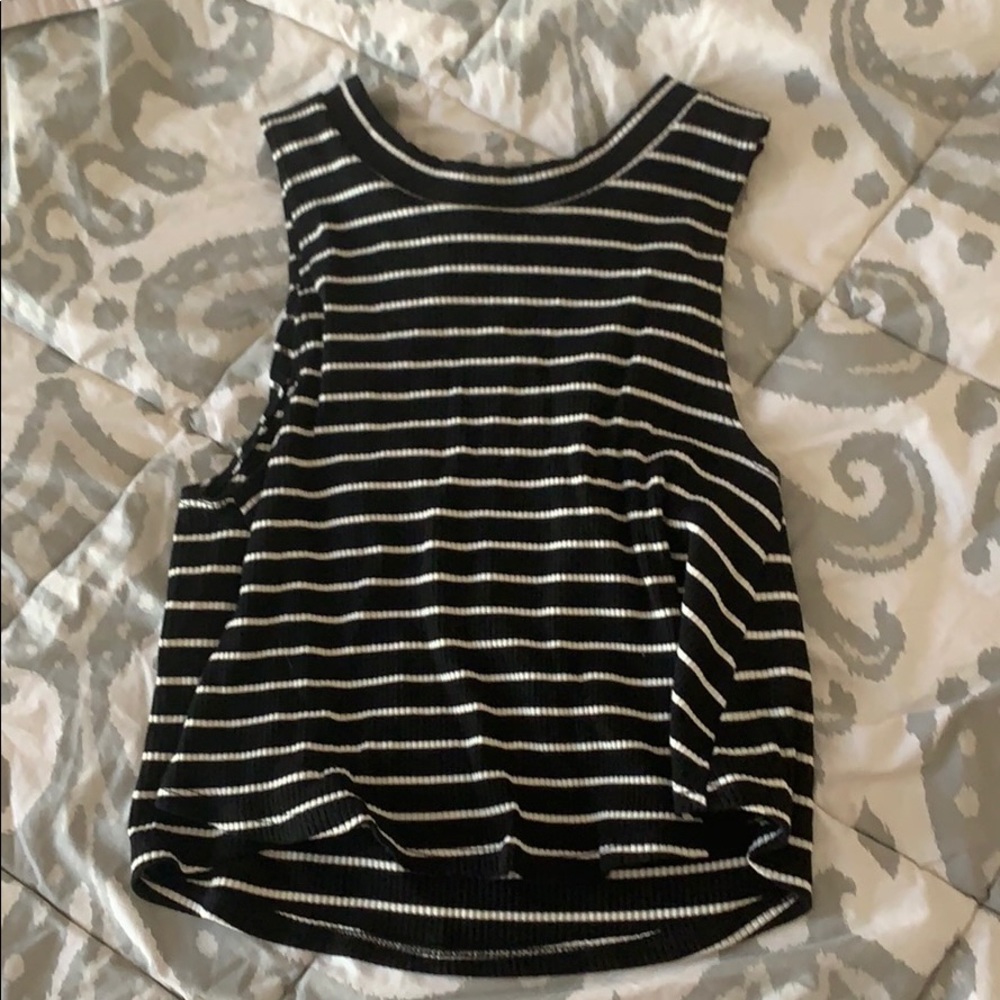 Stripped crop top